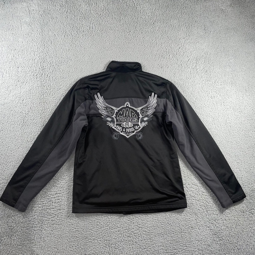 Mac Tools Jacket Men Large Full Zip‎ Winged Logo Work Mechanic Coat